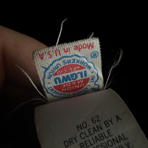 Vintage JH Collectibles Dark Paisley Print Silk Classic Blazer 4 - Picture 6 of 7